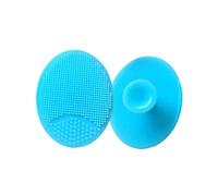 Baby Silicone Shampoo Cepillo de cuero cabelludo Cuerpo de ducha Cepillo Copa de succión Casa de lavado de masaje para el cabello (2 piezas, rosa), cepillo de baño de bebé