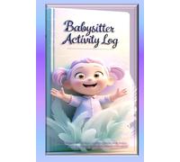 Baby Sitter Activity Log: Babysitting Daily Report Book for Kids, Toddlers & Infants