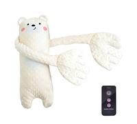 Baby Sleep Soother Toy - Baby Nap Shoguhy | Burtime Churose | Almohada para El Sueño del Bebé Eléctrico | Juguete De Palmadita En Forma De Animal con Control Remoto | Decoración De Guardería Calm