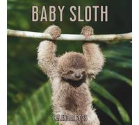 Baby Sloth Calendar 2026: 14-Month Organizer from Nov 2025 to Dec 2026 | Perfect for Home, Office, School & Family Scheduling, For Men , Women , Girls , Boys