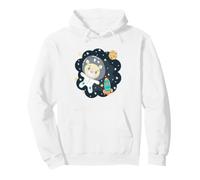 Baby Space Bear Astronauta Retro Little Space Sudadera con Capucha