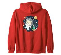 Baby Space Bear Astronauta Retro Little Space Sudadera con Capucha