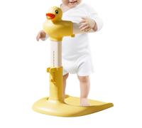 Baby Standing Bath, Adjustable Support Rack, 13.78x13.78x22.83 Inches Assistance Holder with Anti-Slip Base and Stable Frame, Ideal Washing Aid for Nursery Home Mothers Parents 0-36 Months Daily Care