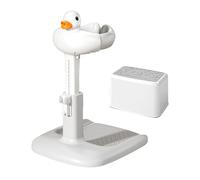 Baby Standing Bath - Anti-Slip Bath Stand, Portable Anti Slip Support Adjustable Height Sitting Device for Kids Boys Toddler Bathroom, 18.11x15.75x21.65-25.59 inches Applicable age: over 6 months