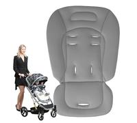 Baby Stroller Cushion, Breathable Cotton Seat Insert Liner With Adjustable Straps, Washable Stain-Resistant Pad, Perfect For Comfort In Strollers Car Seats High Chairs Travel