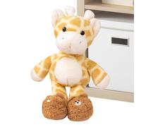 Baby Stuffed Giraffe Toy, Cuddly Short Plush Design, Adorable Collectible Doll, Comfort Gift for Kids' Birthdays, Lightweight Plush Companion, Single Unit