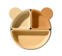 Baby Suction Plates, Silicone Baby Dish, Divided Baby Plate, Suction Cup Baby Tray, Toddler Feeding Plate, Baby Dinnerware, Compartment Baby Plate, Silicone Baby Bowl, Baby Food Tray