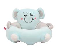 Baby Support Soft Sofa Lindo Dibujos Animados Educativos Tempranos Aprende a poner para los niños en el interior del tiempo de juego Material de terciopelo de cristal (tipo b)