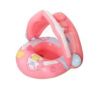 Baby Swimming Float - Anillo De Seguridad Del Agua | Sunshiield Baby Float Con Dosel | Asiento De Anillo De Agua De 6 A 36 Meses Para Niños Y Niñas, Piscina Y Diversión De Playa Protegida Por Los Rayo