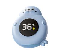Baby Temperature Monitor, Waterproof Safety Digital Water Temperature Gauge, Upgraded Sensor, Bath Tube Thermometer for Home, Kids, Babies, Accurate Reading and Cute Floating Bathtub Pool Toy Use