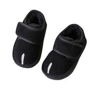 Baby Toddler Infant Newborn Prewalker Boots Tassel Shoes Soft Sole 5 35, Negro , 21 EU
