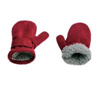 Baby Toddler Mittens Boys Girls Winter Outdoor Gloves Kids Easy On Fleece Warm Mittens Thick Fastene Winter Gloves Newborn Fleece Gloves Warm (1 abrigo de mujer, tallas grandes (rojo, 4-7)