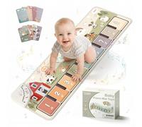 Baby Toys Musical Play Mat Toys for 1 2 3 Year Old Boys Girls, Piano Mat with 9 Piano Keyboard, Recording & Playback Function for Toddler Toys Baby Sensory Toys Baby Boy Girl Gifts