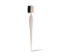 Baby Tress Edge Styler - Cepillo de borde 3 en 1 para peinar y domar las cejas y las cejas. Herramienta de peinado de cepillo para el cabello. Cepillo de doble cara con extremo puntiagudo multiuso,