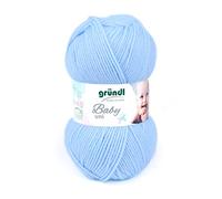 Baby Uni Hilo Para Tejer 3458-03 Pastel Azul