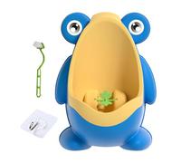 Baby Urinal, Potty Trainer, Portable Frog Themed Pee Training Toilet, Interactive Detachable Bathroom Solution for Boys, Interior Use, Travel, Camping 8,86 x 6,3 x 11,42 pulgadas