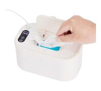 Baby Wipe Warmer Dispenser - USB Charging Portable Wipe Heater, Diaper Wipes Box for Babies and, Safe and Convenient Baby Accessory for Home Nursery Travel Outdoor Use