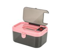 Baby Wipe Warmer - Limpie El Calor Para Los Bebés | Limpie El Dispensador Más Cálido Con Luces LED | Caso De Bolsa Fácil De Abrir/cerrar De Toallitas | Calefacción Rápida Producto Para Bebés Paara Via