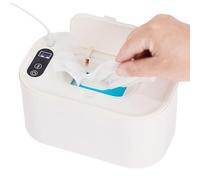 Baby Wipe Warmer, Portable Wipes Dispenser, Diaper Wipe Heater, Constant Temp Warmer, Portable Baby Wipe Warmer with Usb Charging, Large Capacity Dispenser and Adjustable Temperature Settings