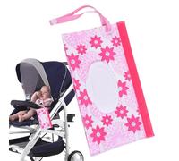 Baby Wipes Dispenser, Baby Wipe Holder, Refillable Wipes Contenedor, Impermeable Refillable Baby Wipe Holder Bohemian Style Wipe Dispenser for Kid's Room and Travel