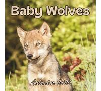 Baby Wolves Calendar 2026: 12 Months Organizer From January to December