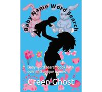 Baby Word Search Book: Baby word search book with over 800 unique names
