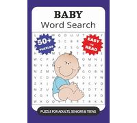 Baby Word Search Puzzle Book: Word Searches with Easy to Read Print about Baby, New born and More | 6x9 Inches, 110 Pages | 50+ Puzzles... Gift for Vacations, Holidays and Free Times