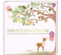 Babyalbum - UNSER ERSTES GEMEINSAMES JAHR (rosé): Die schönsten Momente und Erinnerungen - ein bezauberndes Erinnerungsalbum zur Geburt (Babybuch zum Eintragen)