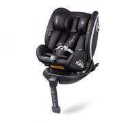 BABYAUTO - MUUGI SIGNATURE - Silla de Coche iSize Evolutiva, 0-36 kg, 0-12 Años, Rotación 360°, Pata de Apoyo, Sistema ISOFIX, Protección Lateral, Reposacabezas Ajustable. BLACK LINE