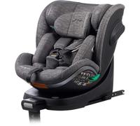 Babyauto Scudda Grey Dobby Asiento Coche 0-36 Kg I-size Giratorio 360° Isofix, Protección Lateral, Arnés 5 Puntos, 40-150 Cm
