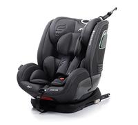 BABYAUTO - Silla de coche I-size FAIRGO - ABITA GR. 1/2/3 ISOFIX desde 76cm a 150 cm - Edad: desde 9 meses a 12 años - Armazón absorve impactos - Topteather - Evolutiva (NEGRO)