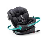 BABYAUTO - Silla de Coche TORNA i-Size (40-150 cm, 0-36 kg) - Giratoria 360° - A Contramarcha hasta 18 kg - ISOFIX con Top Tether - Protección Lateral - Color Black Embossed