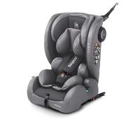 BABYAUTO - Silla de coche ZELAI ISIZE GR. 1/2/3 ISOFIX desde 9 a 36 KG - De 76-150cm de altura - Edad: desde 15 meses a 12 años - Armazón absorve impactos - Evolutiva MOON GREY