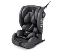 BABYAUTO - Silla de coche ZELAI ISIZE GR. 1/2/3 ISOFIX desde 9 a 36 KG - De 76-150cm de altura - Edad: desde 15 meses a 12 años - Armazón absorve impactos - Evolutiva STONE GREY
