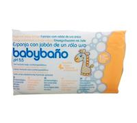 Babybaño esponja jabonos bebe 25 und. - Esponjas jabonosas desechables para bebé