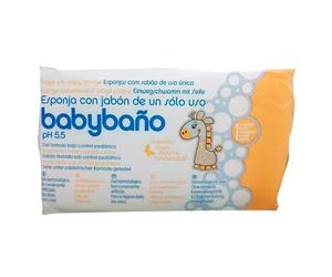 Babybaño esponja jabonos bebe 25 und. - Esponjas jabonosas desechables para bebé