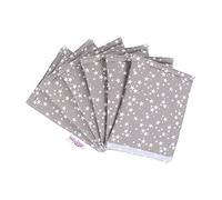 Babybay 100867 - Babynest Ultrafresh Piqué Suitable for Model Original, Taupe Stars White, 280 g, Unisex