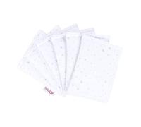 Babybay 100871 - Babynest Ultrafresh Piqué Suitable for Model Original, White Starsmix Sand/Azure, 280 g, Unisex