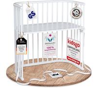 babybay Boxspring - Cuna de colecho con ventilación extra, color blanco