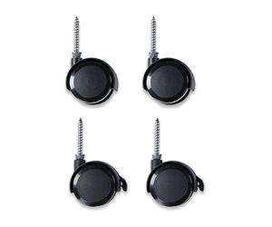 Babybay - Juego de ruedas, plástico, negro, talla única