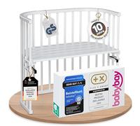 babybay Original - Cuna adosada con ventilación extra, color blanco