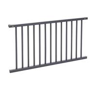babybay Rejilla de cierre para cuna, apta para modelo Boxspring XXL, lacado gris pizarra