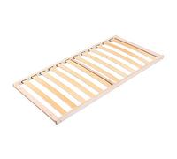 Babybay Somier de láminas Apto para Cuna, Natural, sin Tratar, 60 x 120 cm