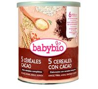 BABYBIO - 5 Cereales con Cacao - 220g