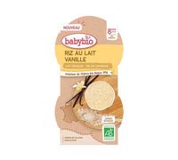 Babybio Arroz con Leche de Vainilla 2 X100 g
