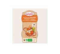 Babybio Bowls Menu Verduras Pollo granja Quinua Orgánico en 12 Meses 2 X 200 g