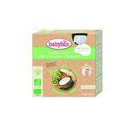 Babybio Brasse Coco/Kiwi/Bana 6 M 4 X85 g