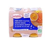 BabyBio Buenas Noches Maíz Patatas Quinoa 8m+ Bio 2x200g