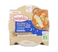 BabyBio Buenas Noches Patata y Queso de Cabra 230g