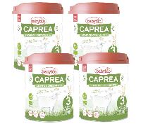 Babybio Caprea 3 Leche de Crecimiento 4x800gr